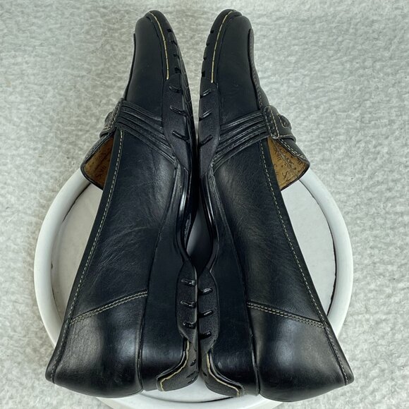 Sofft Shoes Women's Size 9M Black 1019701 Leather Slip-on Loafers Cushioned - Picture 5 of 9